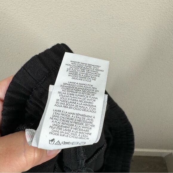 Cabi 4135 Black Veranda Lounger Pants High Waist Relaxed Fit Jogger Large - Picture 7 of 7